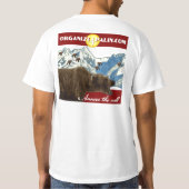 Organize4Palin.comのロゴのTシャツ Tシャツ (裏面)