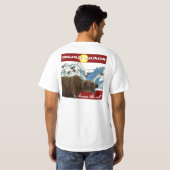 Organize4Palin.comのロゴのTシャツ Tシャツ (裏面フル)
