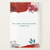 Organize seu Ano Novo Judaico: Agenda Shaná Tová プランナー手帳 (裏面)