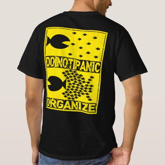 Organize Tシャツ (裏面)