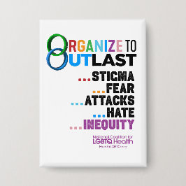 Organize to Outlast Button 缶バッジ