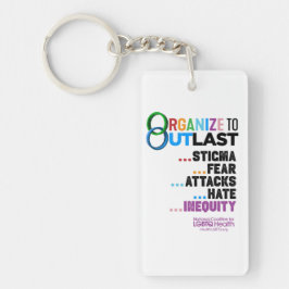 Organize to Outlast Keychain キーホルダー