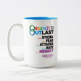 Organize to Outlast Mug ツートーンマグカップ