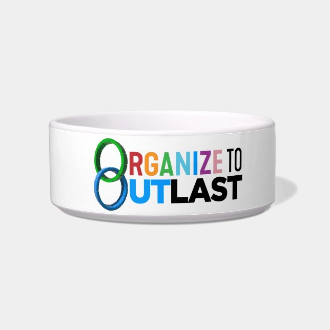 Organize to Outlast Pet Bowl ボウル (左)