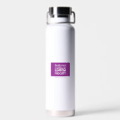 Organize to Outlast Water Bottle ウォーターボトル (背面)
