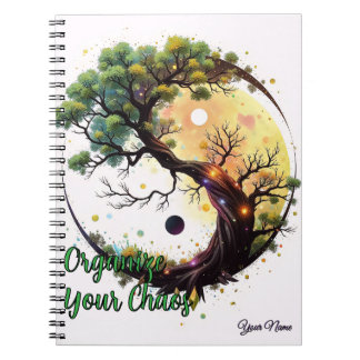 Organize Your Chaos – Stylish Motivational ノートブック