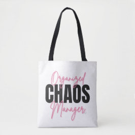 Organized Chaos Manager Tote Bag トートバッグ