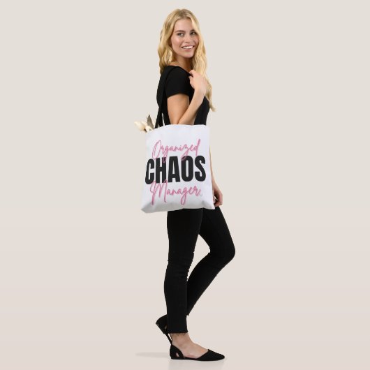 Organized Chaos Manager Tote Bag トートバッグ (モデル)