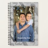Organizing Dad Personalized Photo プランナー手帳 (正面)