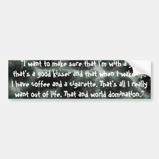 。Orgapalooza -バンパーステッカー バンパーステッカー