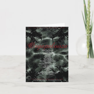 。Orgapalooza -メッセージカード カード