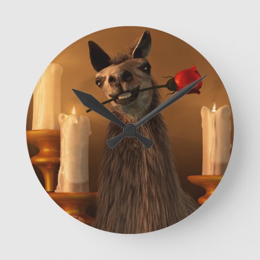 Orgle ラウンド壁時計 (正面)