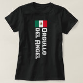 Orgullo Del Angel姓メキシカン男性へシャツ Tシャツ (デザイン正面)