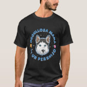 Orgullosa Mamã¡ De Un Perrhijo Husky Version Tシャツ (正面)