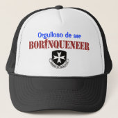 Orgulloso de ser Borinqueneerの帽子 キャップ (正面)