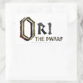 Ori Name 長方形シール (バッグ)