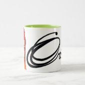 Orianaのコーヒー・マグ ツートーンマグカップ (中央)