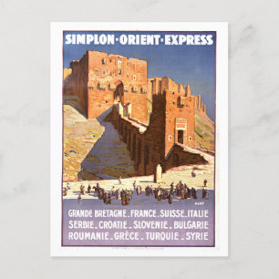 Orient 表現 Travel Poster ポストカード