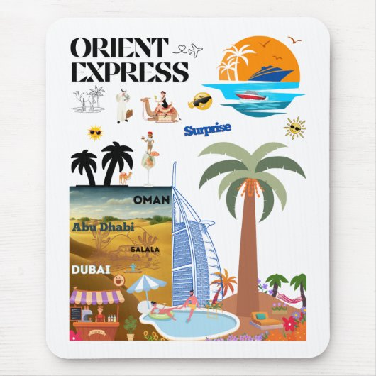 ORIENT EXPRESS マウスパッド (正面)