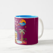 Orient Express Klassische, weiße Tasse, 325 ml ツートーンマグカップ (正面右)