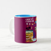 Orient Express Klassische, weiße Tasse, 325 ml ツートーンマグカップ (正面左)