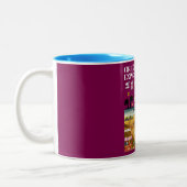 Orient Express Klassische, weiße Tasse, 325 ml ツートーンマグカップ (左)