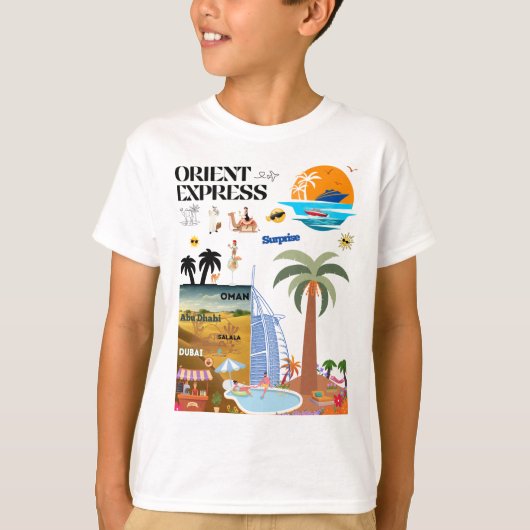 ORIENT EXPRESS Tシャツ (正面)