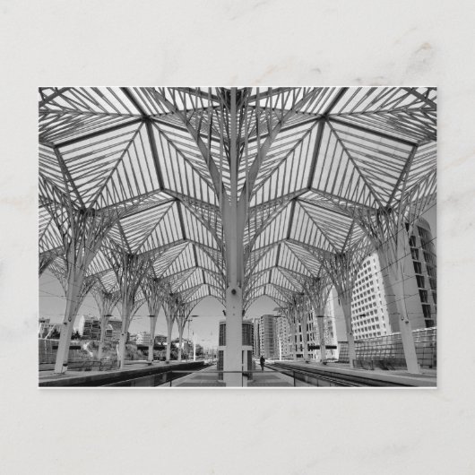 Orient train station in Lisbon ポストカード (正面)