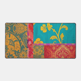 ORIENTAL カラフル Green Red – デスクマット、マウスパッド デスクマット