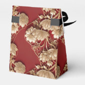 Oriental Art Deco Florals | Custom フェイバーボックス (裏面サイド)