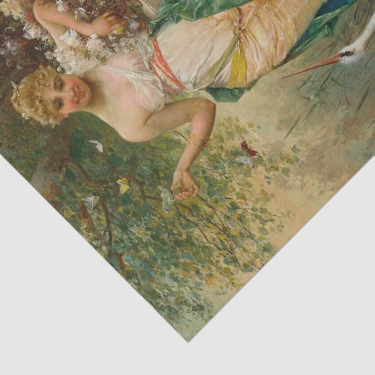 Oriental Beauty by Hans Zatzka 薄葉紙 (詳細)