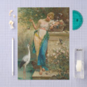 Oriental Beauty by Hans Zatzka 薄葉紙 (クラフト)