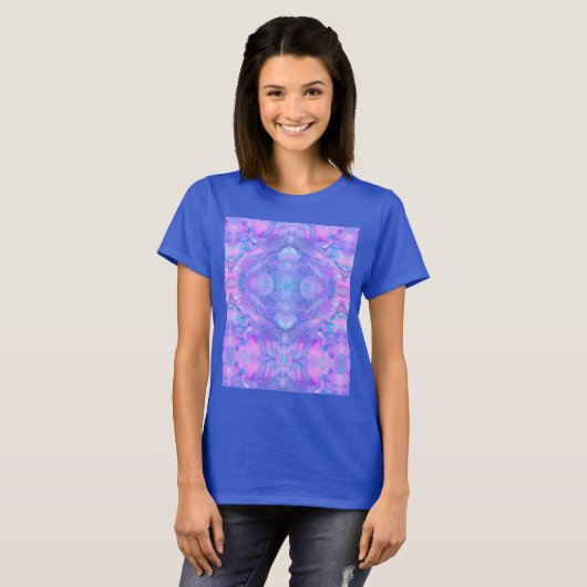 Oriental Boho Graphic – Cosmic Abstract Fantasy Tシャツ (正面フル)
