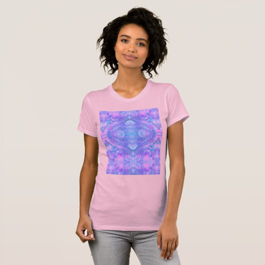 Oriental Boho Graphic – Cosmic Abstract Fantasy Tシャツ (正面フル)