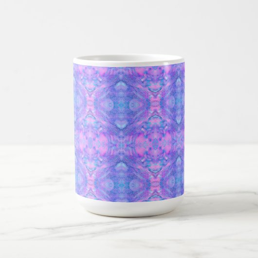 Oriental Boho Pattern – Magic Fantasy Abstract コーヒーマグカップ (中央)