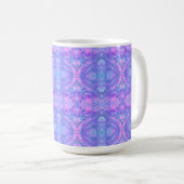 Oriental Boho Pattern – Magic Fantasy Abstract コーヒーマグカップ (正面右)