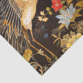 Oriental Crane and Floral Elegance 薄葉紙 (詳細)