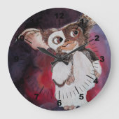 Oriental Creature Painting by Alfred Fox ラージ壁時計 (正面)