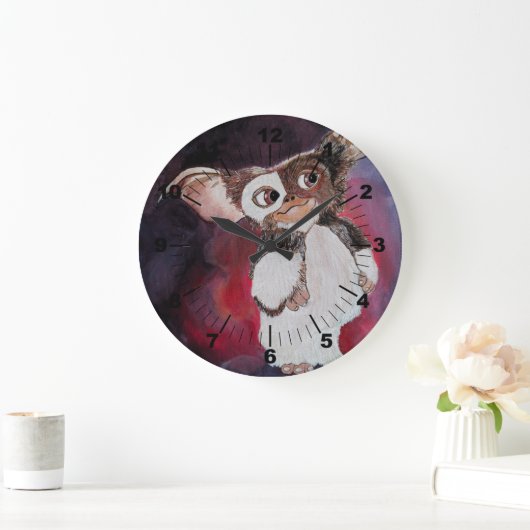 Oriental Creature Painting by Alfred Fox ラージ壁時計 (ホーム)