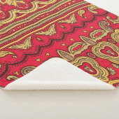 Oriental decor closeup. シェルパブランケット (3/4)