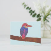 ORIENTAL DWARF KINGFISHER ポストカード (スタンド正面)