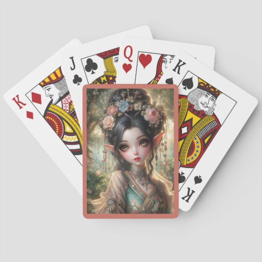 Oriental Elven Playing Cards トランプ (裏面)