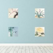 Oriental Four Gentlemen Print Set (ウッドフロア)