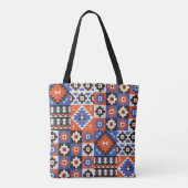Oriental geometric seamless pattern. Ethnic design トートバッグ (裏面)
