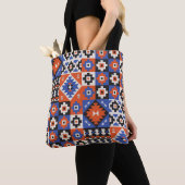 Oriental geometric seamless pattern. Ethnic design トートバッグ (クローズアップ)