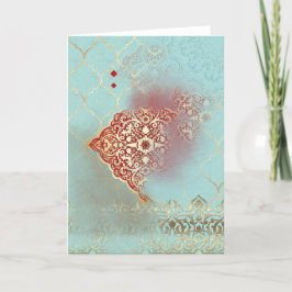 Oriental Glow – グリーティングカード サンキューカード