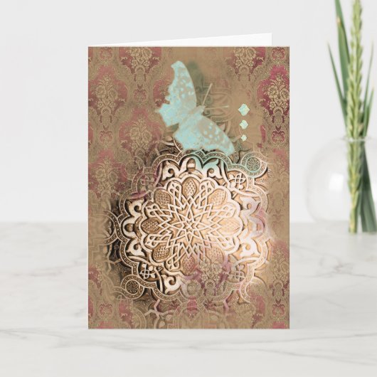 Oriental Glow II – グリーティングカード サンキューカード (正面)