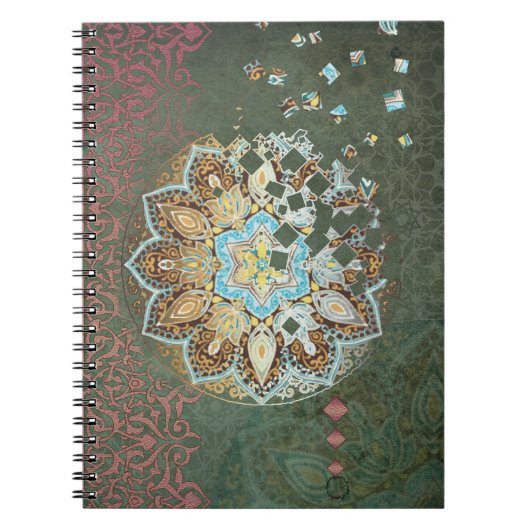 Oriental Glow III – ノートブック (正面)