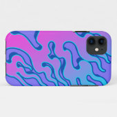 Oriental Japanese Neon Flame  Case-Mate iPhoneケース (裏面(横))