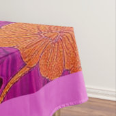ORIENTAL Pink Golden Pattern - Tablecloth テーブルクロス (インサイチュ)